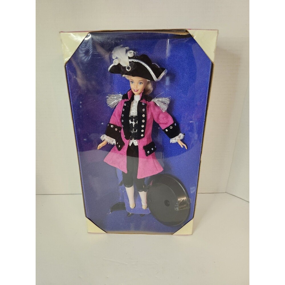 NEW NIB SEALED BARBIE AS GEORGE WASHINGTON FAO SCHWARZ COLLECTOR LIMITED ED.